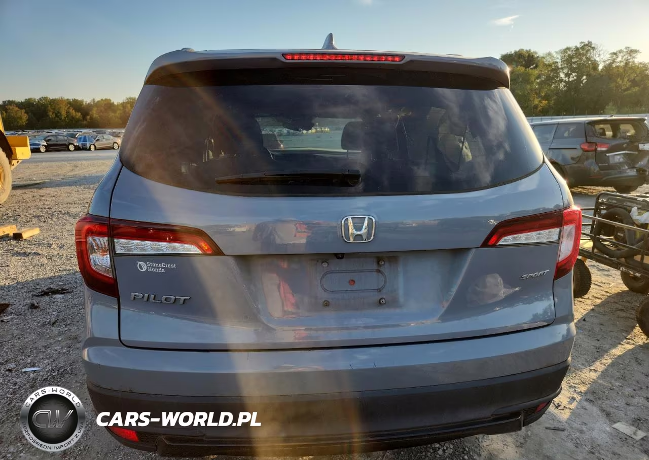 2022 Honda Pilot Sport VIN:5FNYF5H30NB018410 - 6