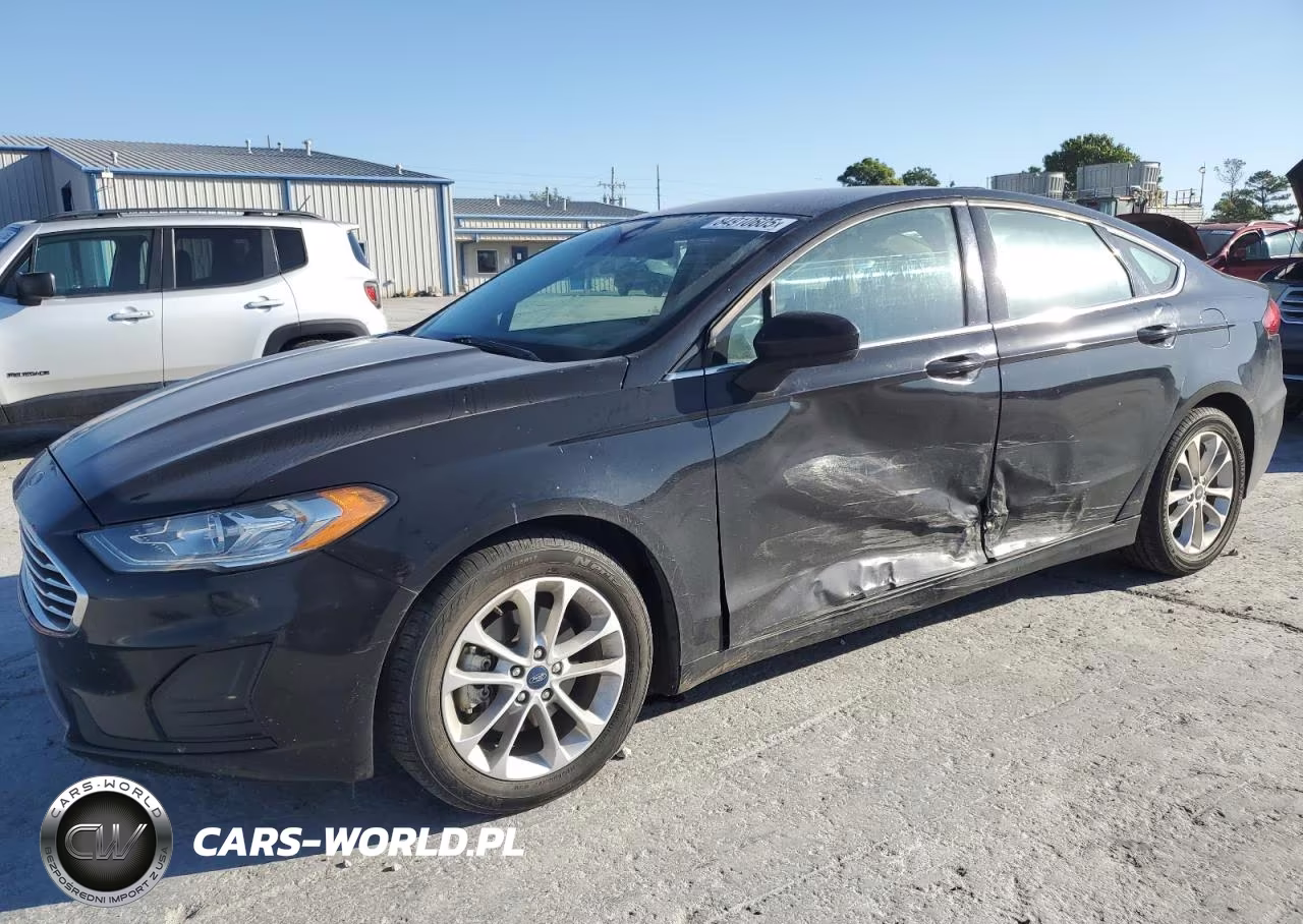 2019 Ford Fusion Se VIN:3FA6P0HD1KR283305 - 1
