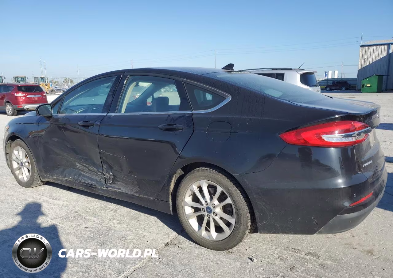 2019 Ford Fusion Se VIN:3FA6P0HD1KR283305 - 2