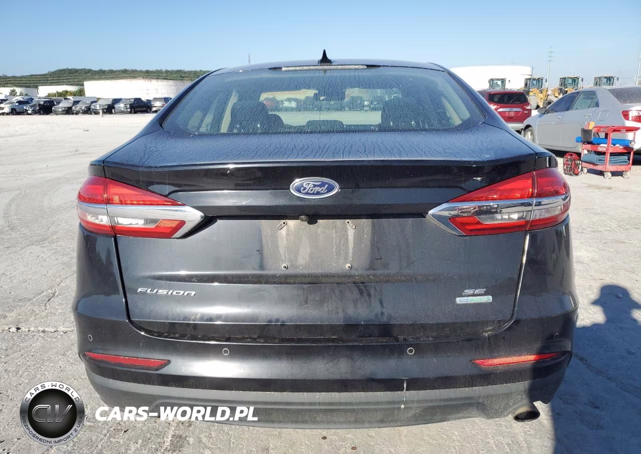 2019 Ford Fusion Se VIN:3FA6P0HD1KR283305 - 6