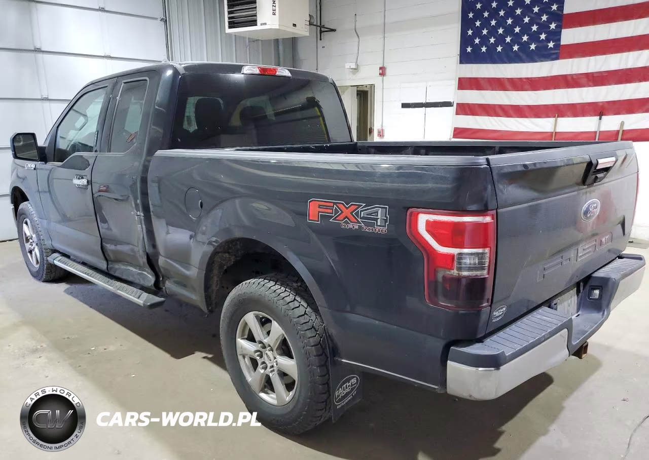 2018 Ford F150 Super Cab VIN:1FTFX1E57JKD76796 - 2
