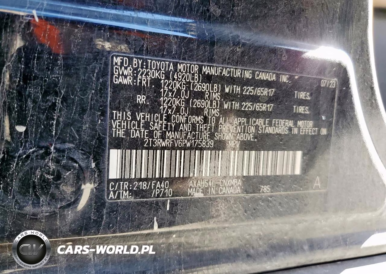 2023 Toyota Rav4 Xle VIN:2T3RWRFV6PW175839 - 13