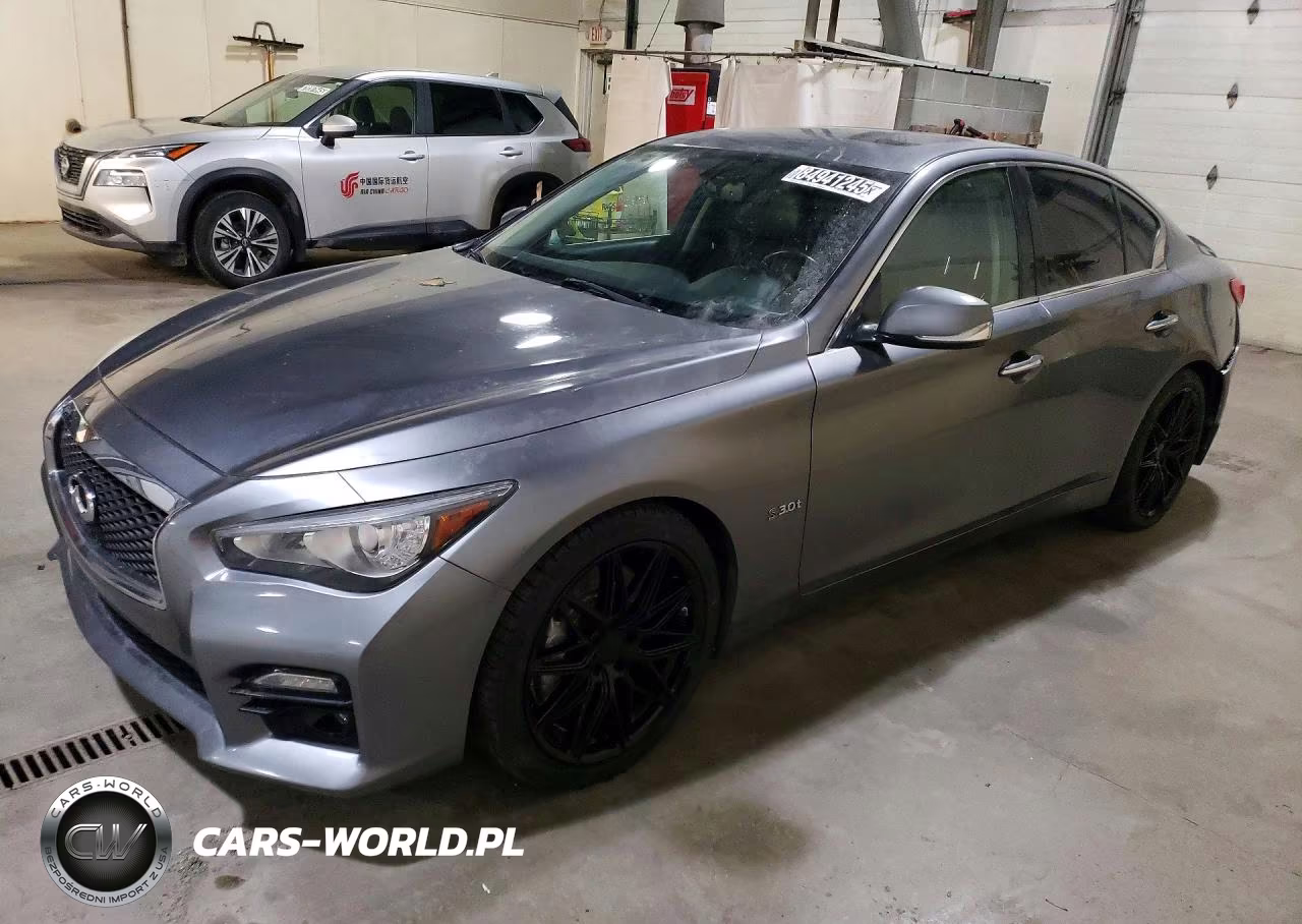 2016 Infiniti Q50 Red Sport 400