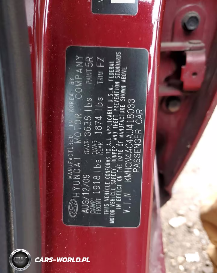 2010 Hyundai Accent Gls VIN:KMHCN4AC4AU418033 - 12