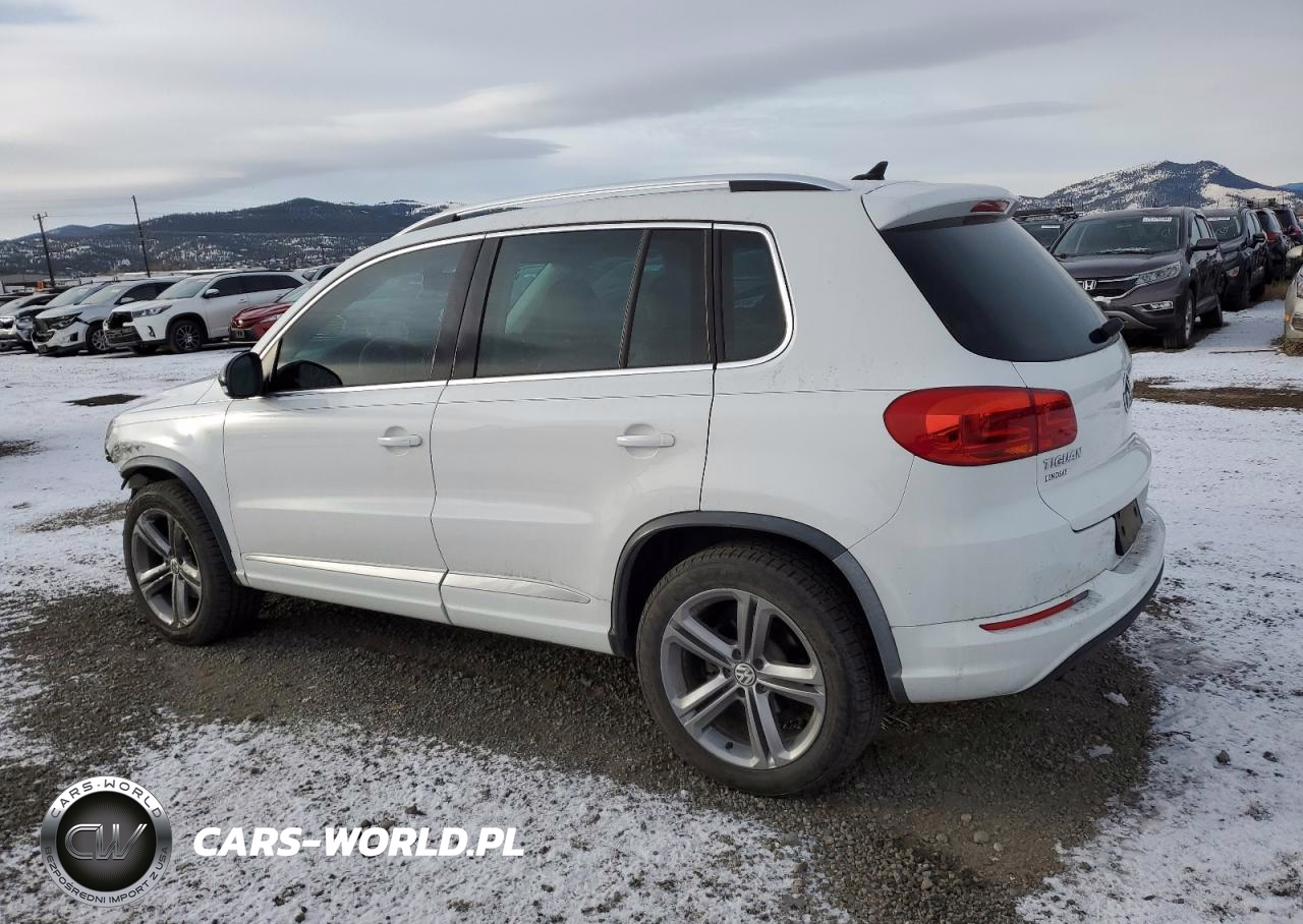 2017 Volkswagen Tiguan Sport VIN:WVGUV7AX0HK008456 - 2