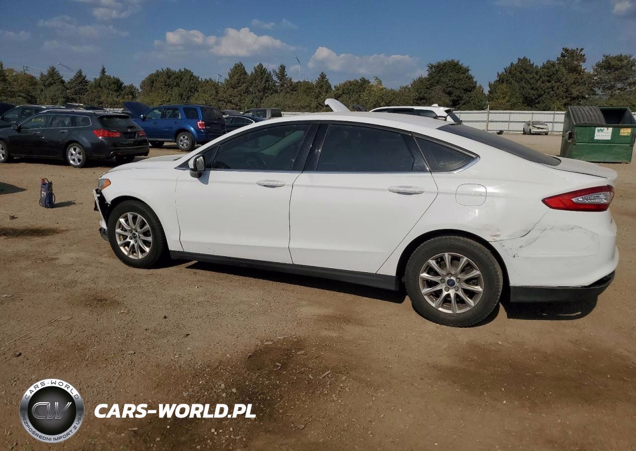 2016 Ford Fusion S VIN:3FA6P0G75GR338910 - 2