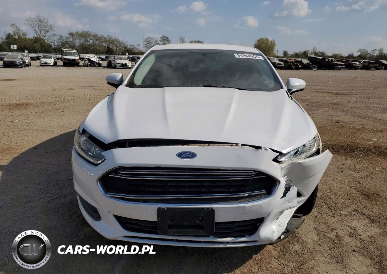 2016 Ford Fusion S VIN:3FA6P0G75GR338910 - 5