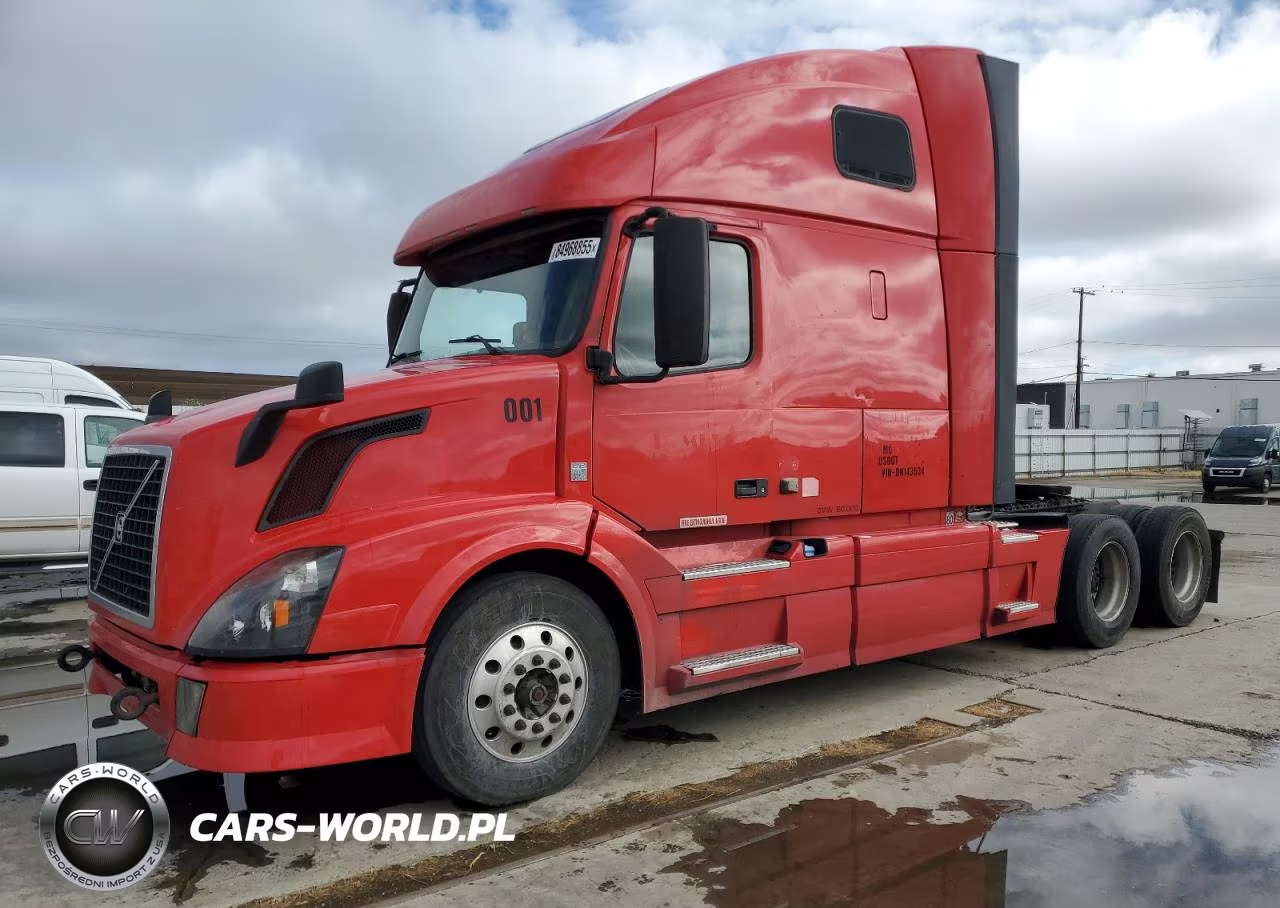 2013 Volvo Vn Vnl VIN:4V4NC9KK8DN143534 - 2