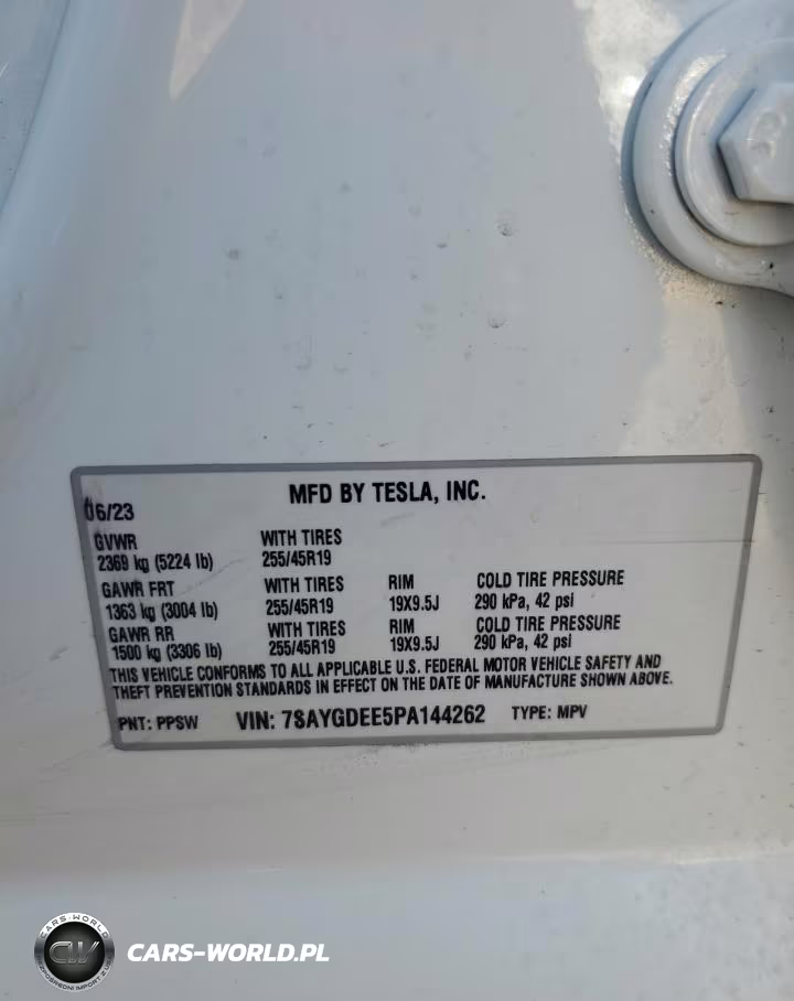 2023 Tesla Model Y VIN:7SAYGDEE5PA144262 - 12