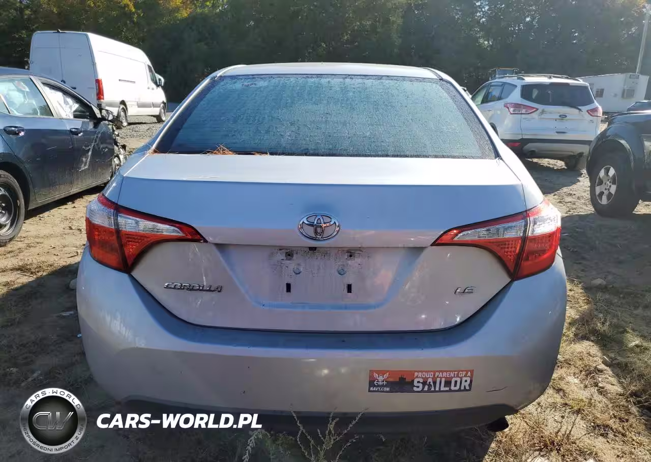 2015 Toyota Corolla L VIN:2T1BURHE9FC237246 - 6