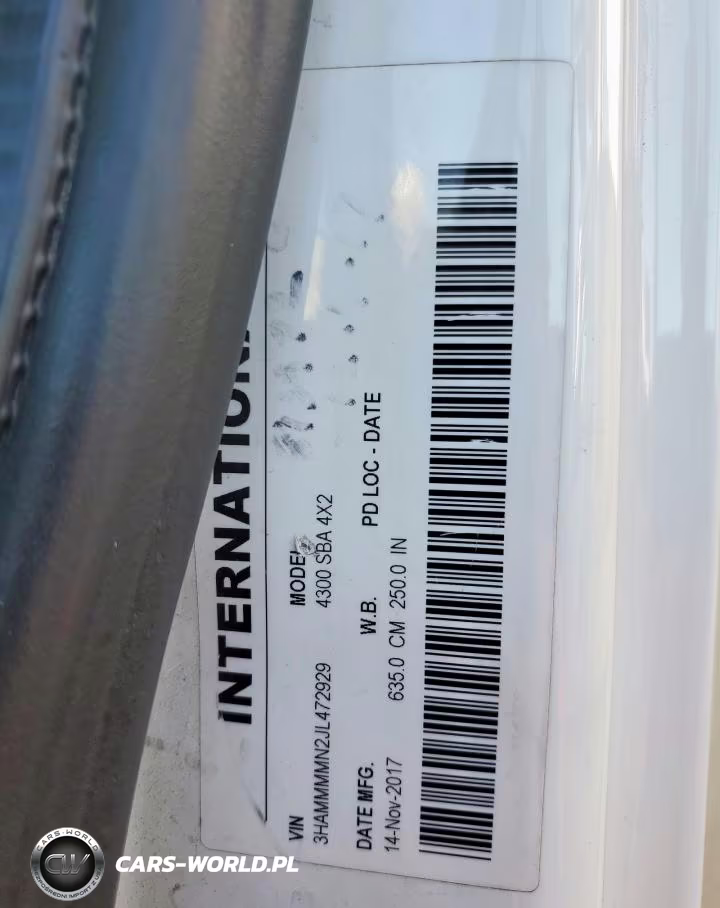 2018 International 4000 4300 VIN:3HAMMMMN2JL472929 - 10