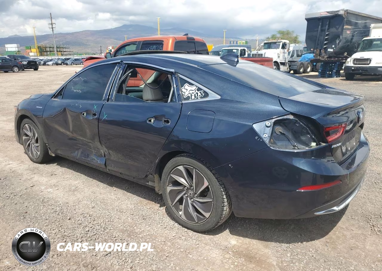 2021 Honda Insight Touring VIN:19XZE4F95ME004760 - 2