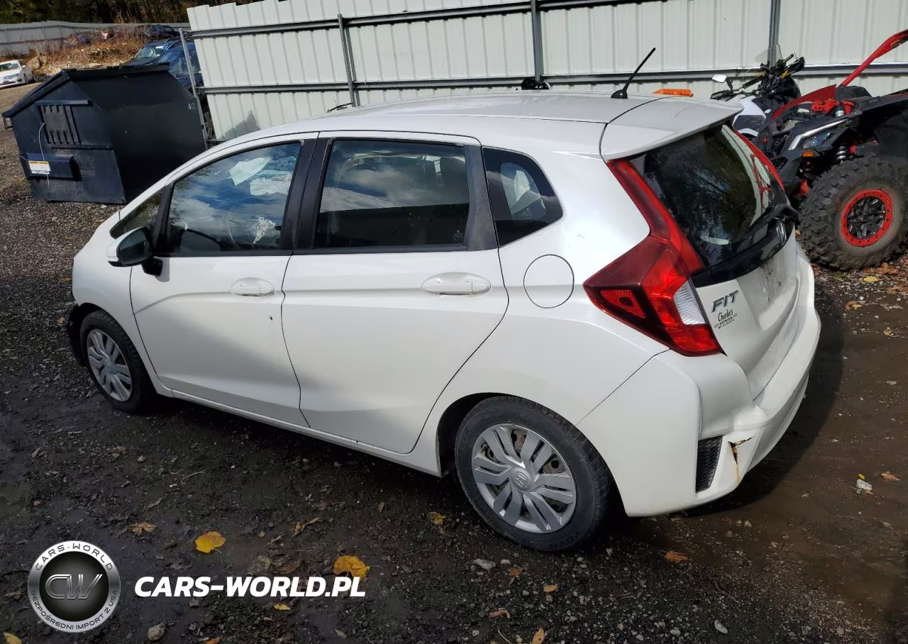 2016 Honda Fit Lx VIN:JHMGK5H59GS015325 - 2