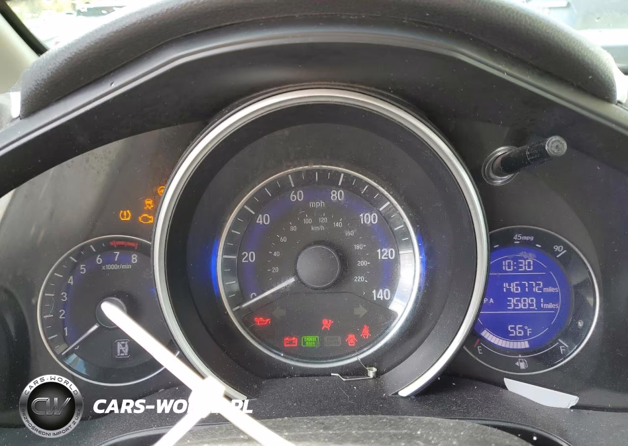 2016 Honda Fit Lx VIN:JHMGK5H59GS015325 - 9