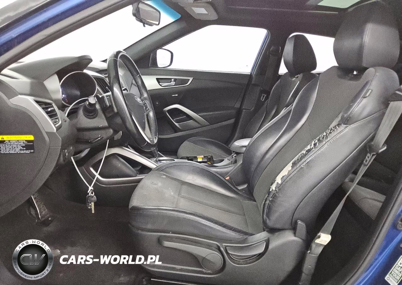 2016 Hyundai Veloster VIN:KMHTC6ADXGU274927 - 7
