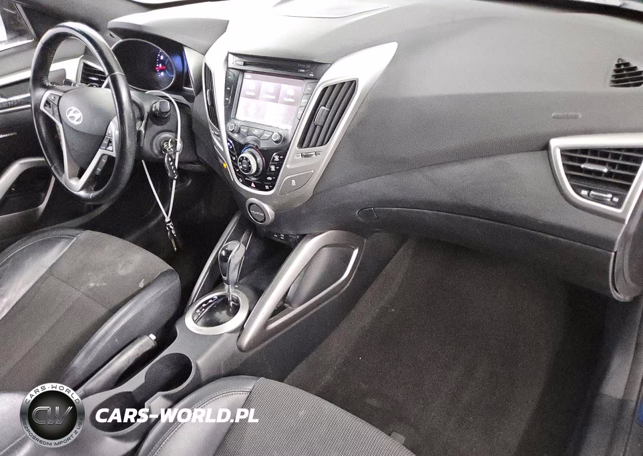2016 Hyundai Veloster VIN:KMHTC6ADXGU274927 - 8