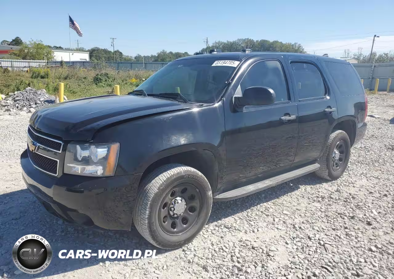 2013 Chevrolet Tahoe Police