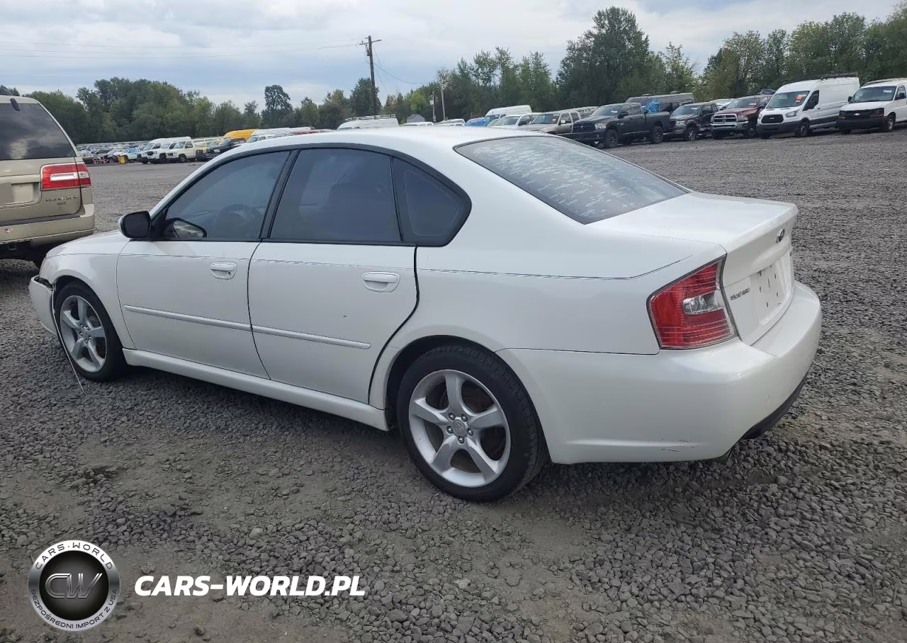 2006 Subaru Legacy 2.5I Limited VIN:4S3BL626767217887 - 2