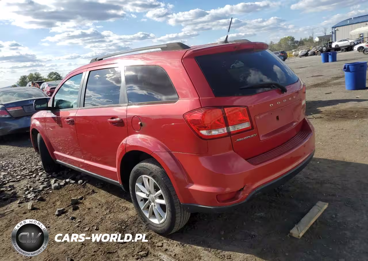 2016 Dodge Journey Sxt VIN:3C4PDCBB2GT206033 - 2