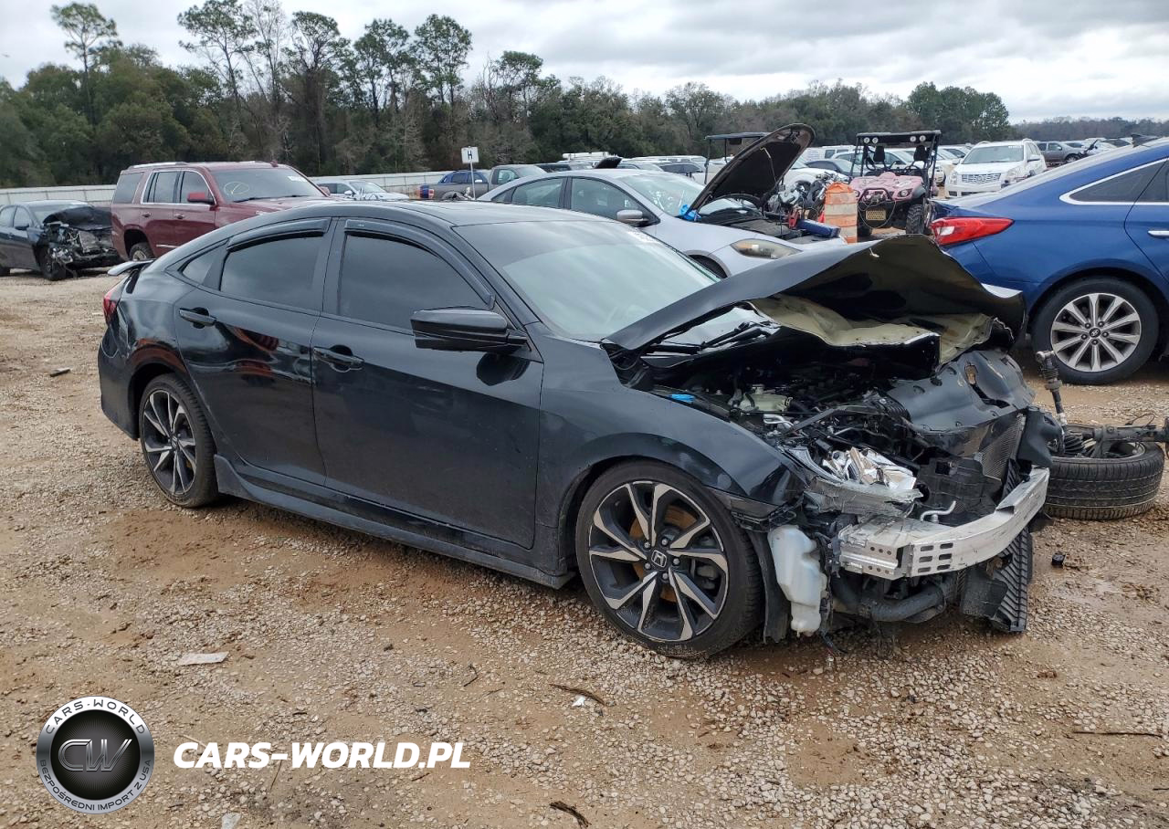 2019 Honda Civic Si VIN:2HGFC1E59KH702989 - 4