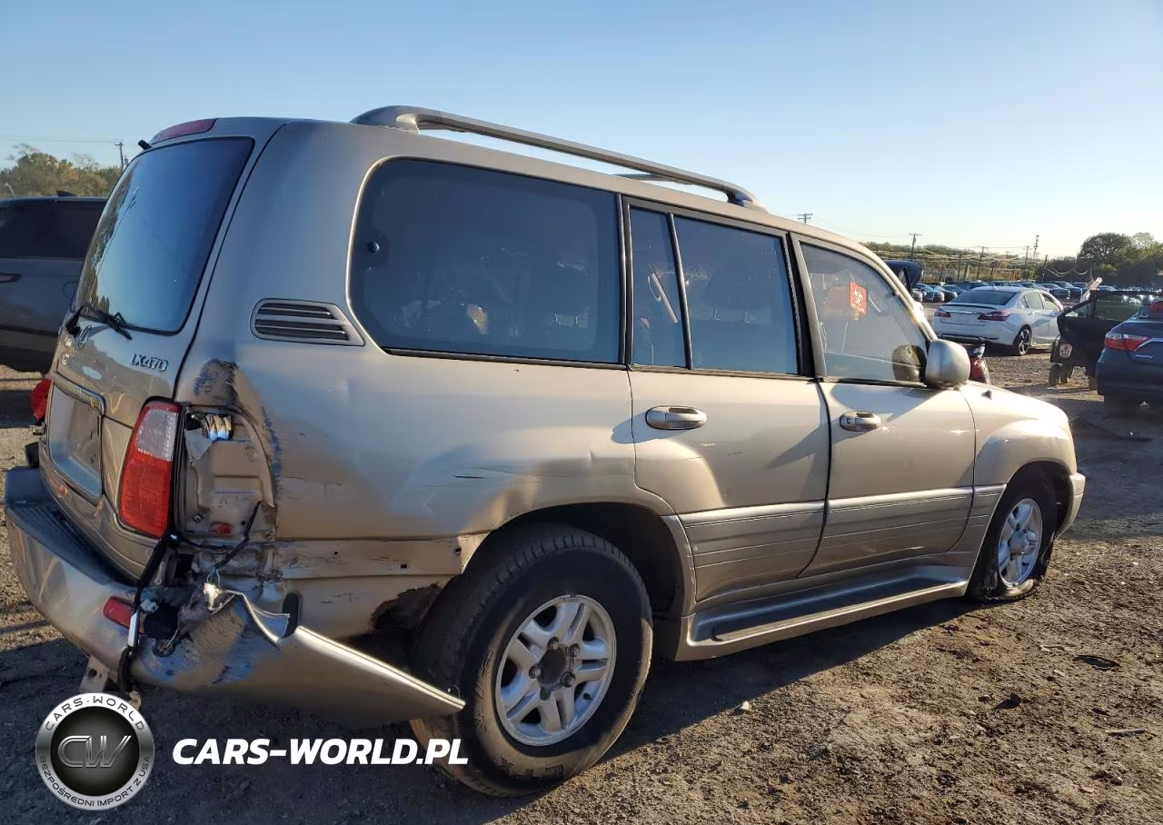 2000 Lexus Lx 470 VIN:JT6HT00W1Y0076604 - 3