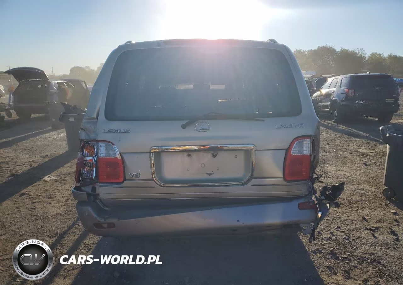 2000 Lexus Lx 470 VIN:JT6HT00W1Y0076604 - 6
