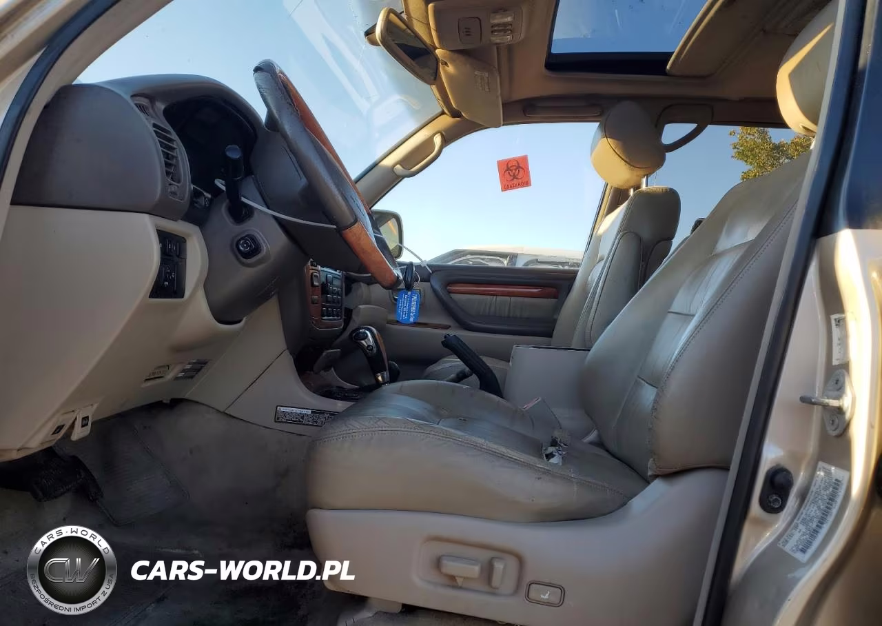 2000 Lexus Lx 470 VIN:JT6HT00W1Y0076604 - 7