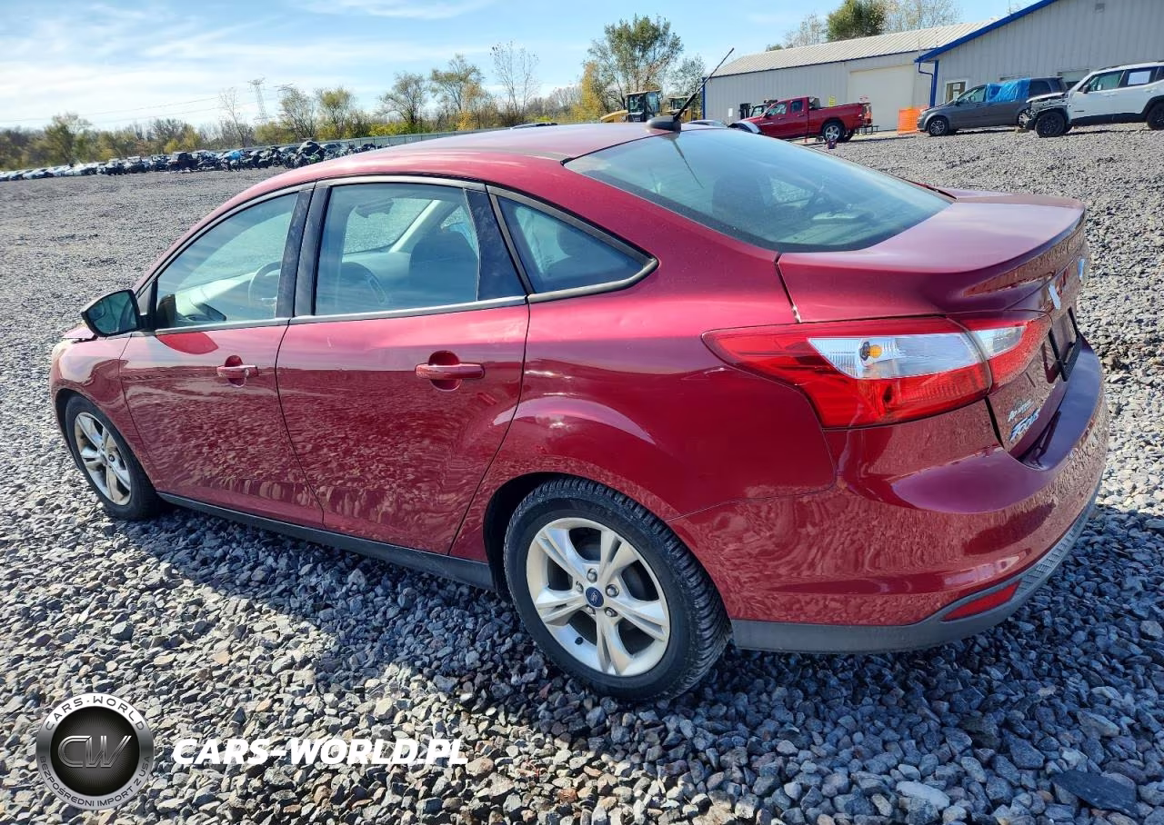 2014 Ford Focus Se VIN:1FADP3F22EL138609 - 2