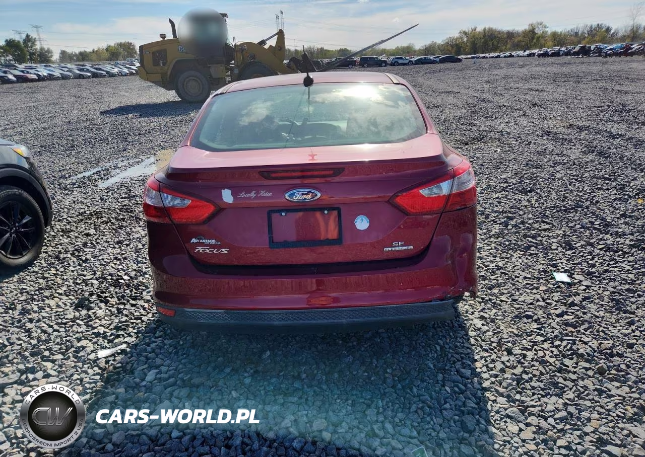 2014 Ford Focus Se VIN:1FADP3F22EL138609 - 6