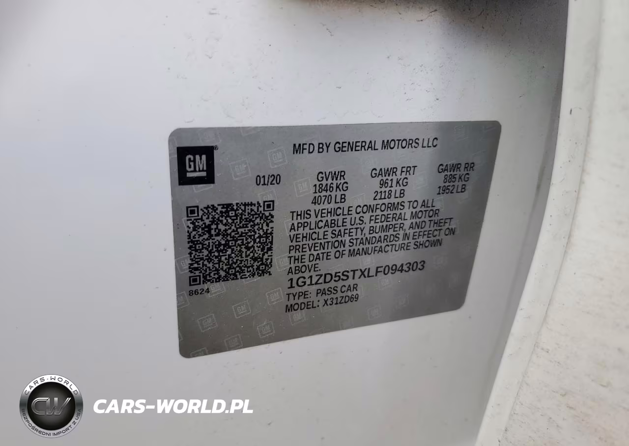2020 Chevrolet Malibu Lt VIN:1G1ZD5STXLF094303 - 12