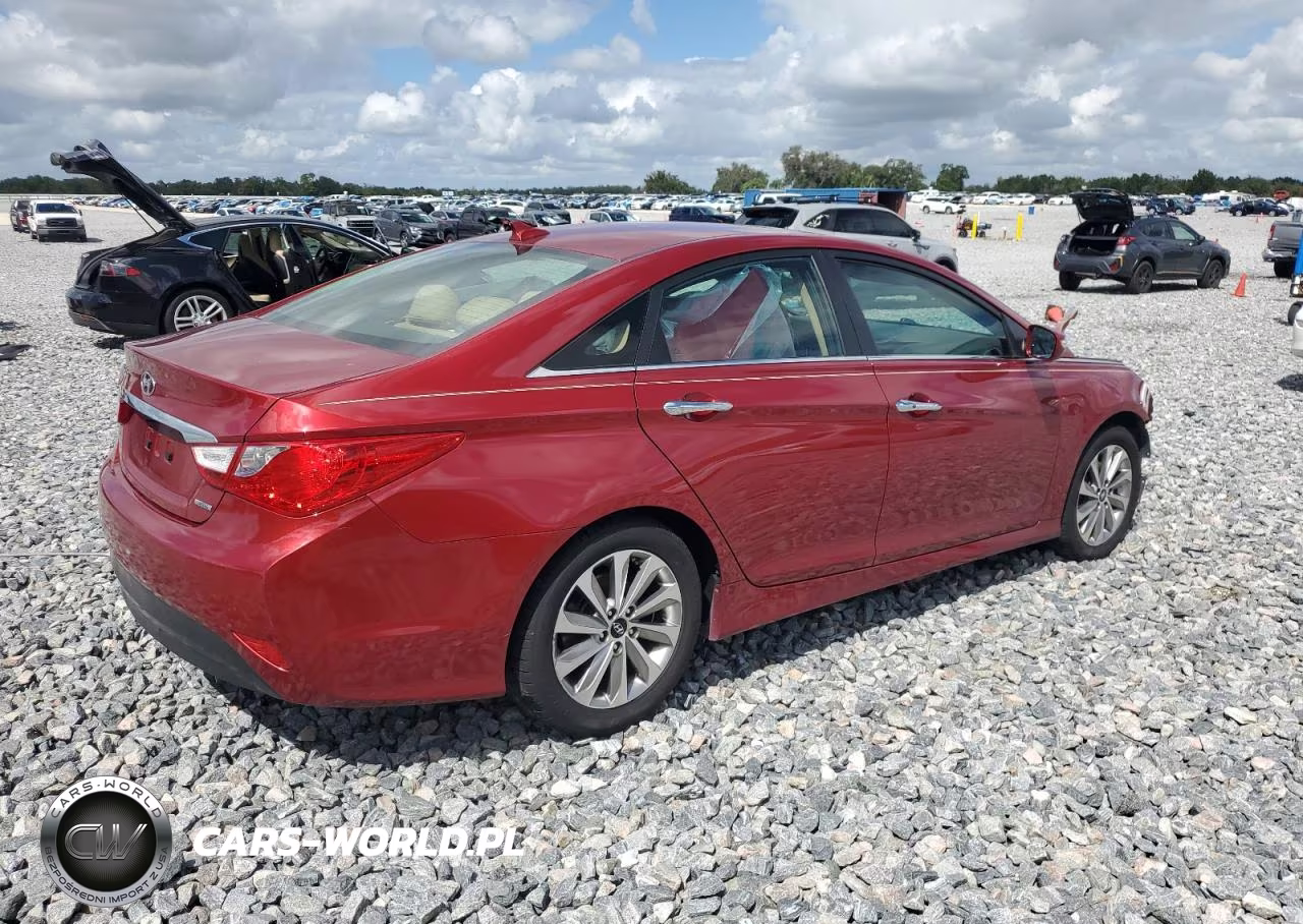 2014 Hyundai Sonata Se VIN:5NPEC4AC8EH848117 - 3