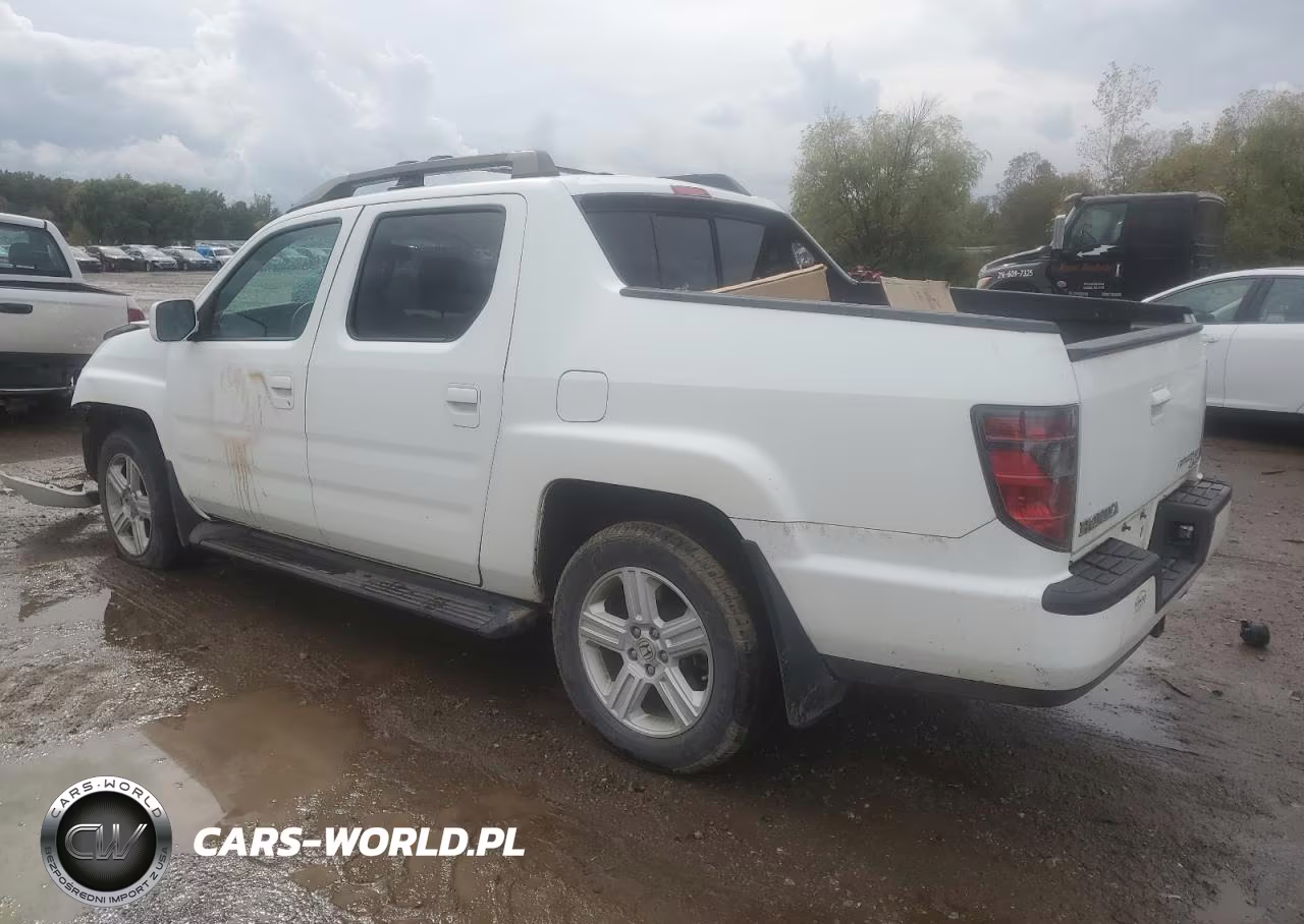 2014 Honda Ridgeline Rtl VIN:5FPYK1F56EB004351 - 2