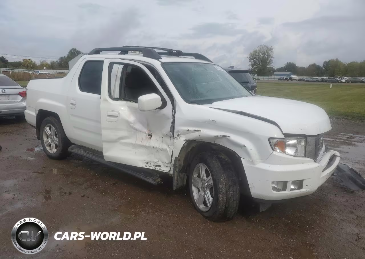 2014 Honda Ridgeline Rtl VIN:5FPYK1F56EB004351 - 4