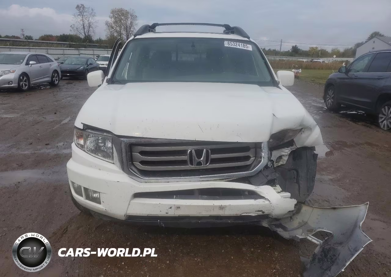 2014 Honda Ridgeline Rtl VIN:5FPYK1F56EB004351 - 5