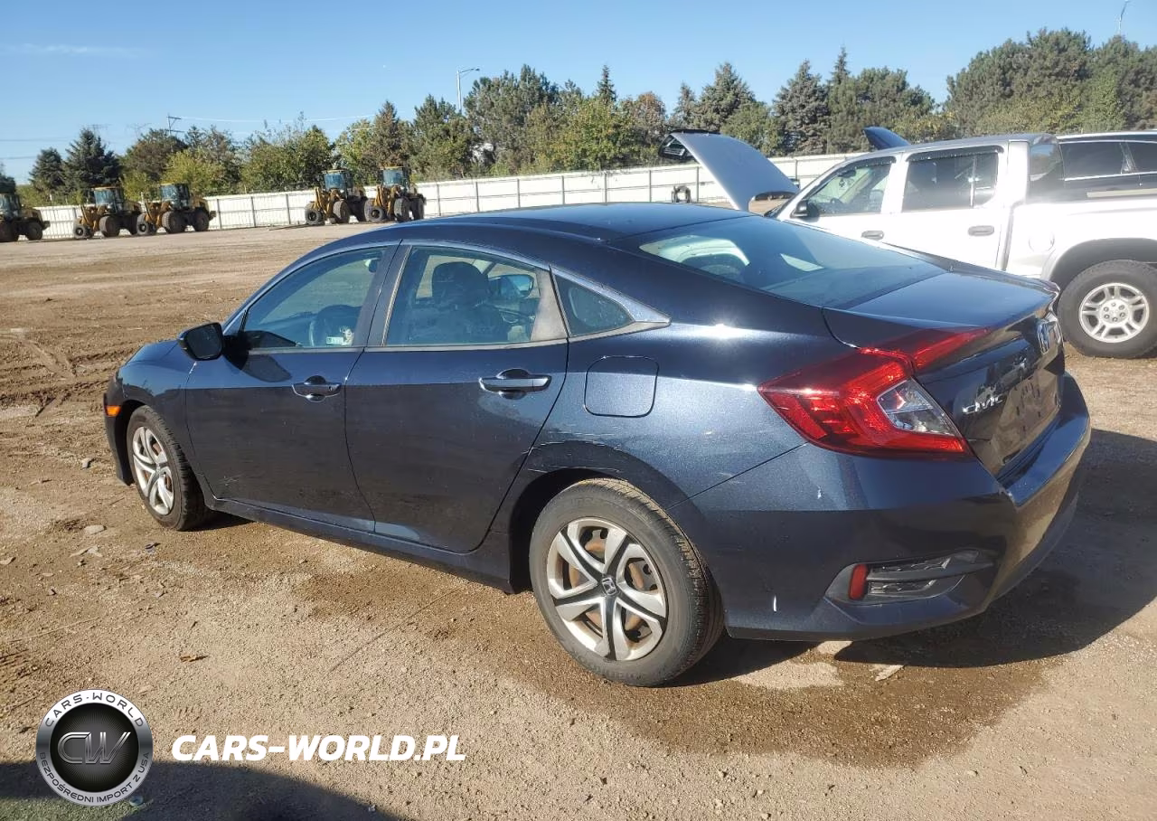2018 Honda Civic Lx VIN:19XFC2F59JE002337 - 2