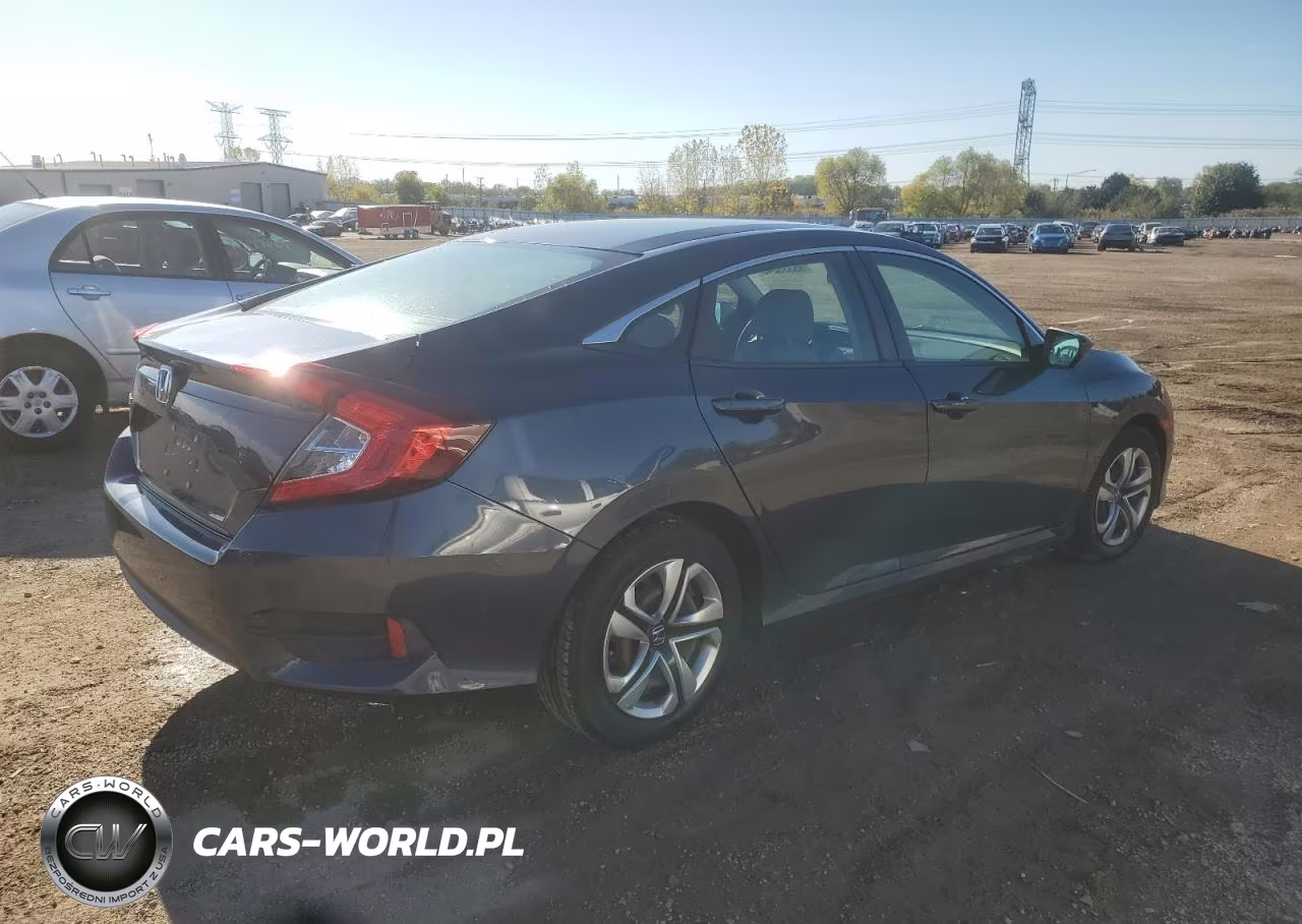 2018 Honda Civic Lx VIN:19XFC2F59JE002337 - 3