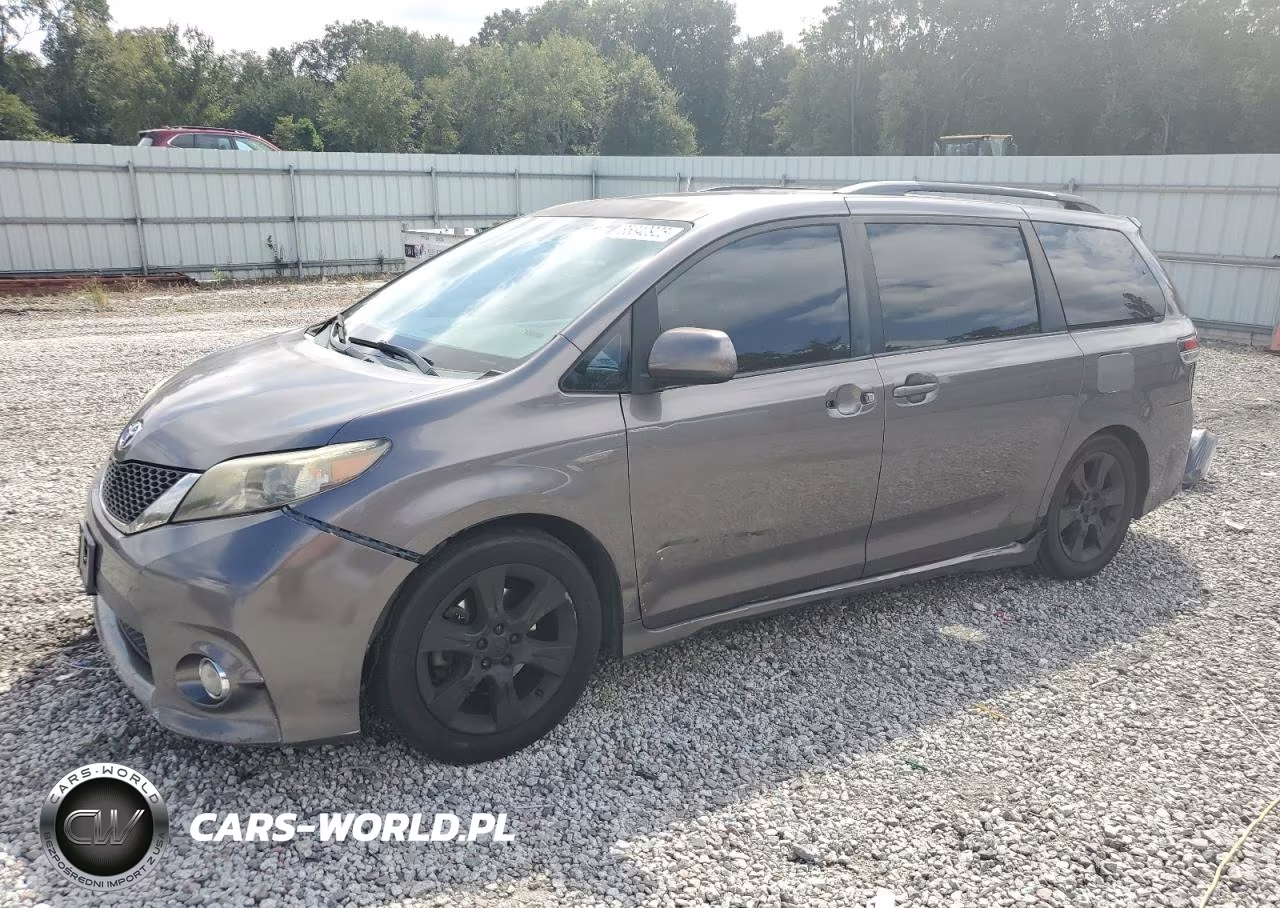 2012 Toyota Sienna Sport VIN:5TDXK3DC9CS229440 - 1