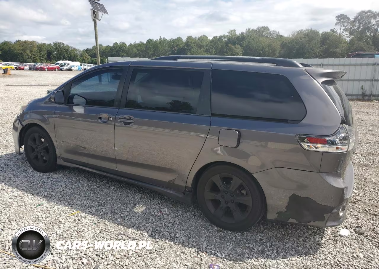 2012 Toyota Sienna Sport VIN:5TDXK3DC9CS229440 - 2