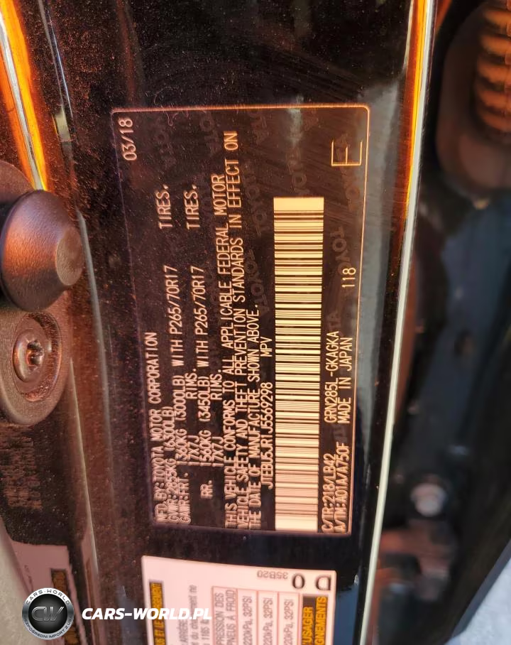 2018 Toyota 4Runner Sr5-Sr5 Premium VIN:JTEBU5JR1J5569298 - 13