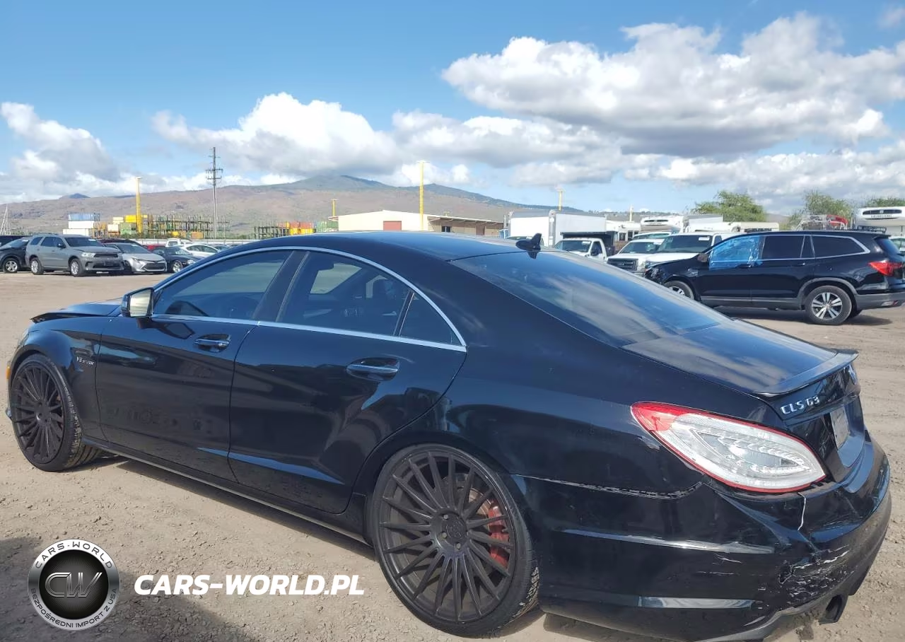 2013 Mercedes-Benz Cls 63 Amg VIN:WDDLJ7EB5DA064134 - 2