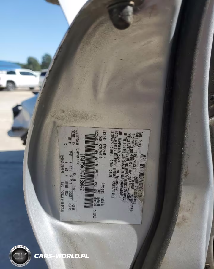 2007 Ford Taurus Sel VIN:1FAFP56U47A136042 - 12