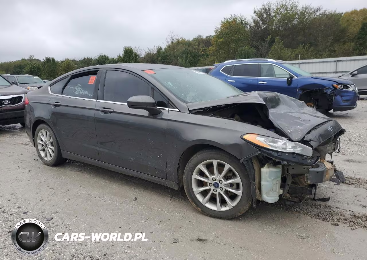 2017 Ford Fusion Se VIN:3FA6P0HD0HR257707 - 4