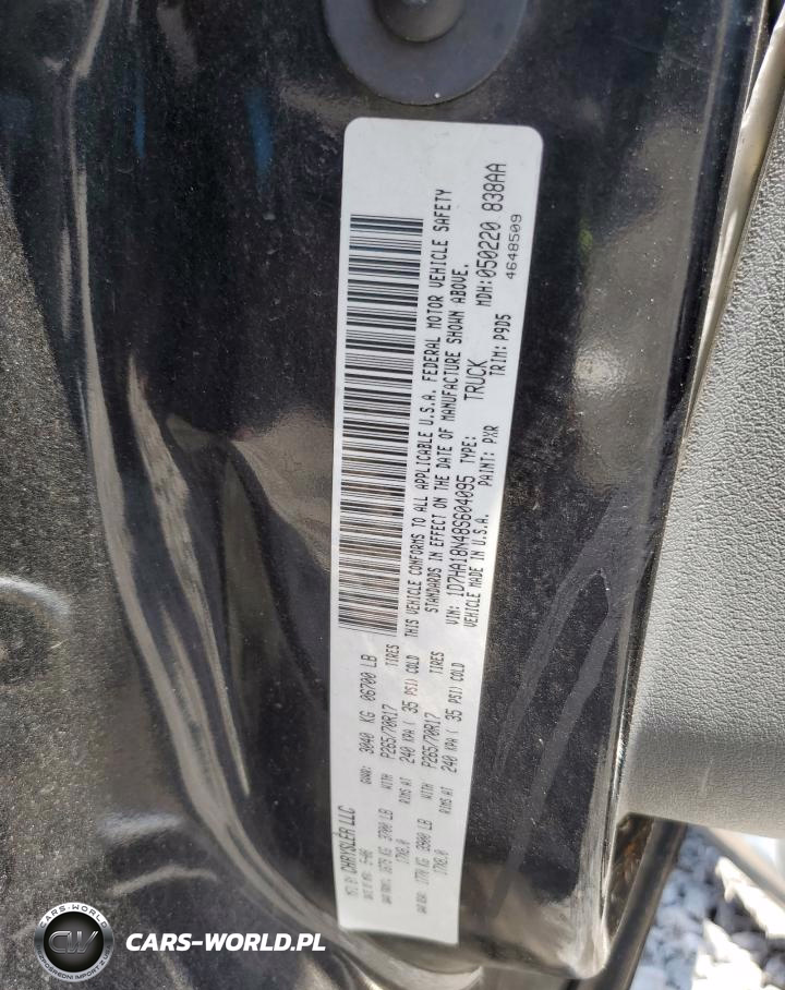 2008 Dodge Ram 1500 St VIN:1D7HA18N48S604095 - 12