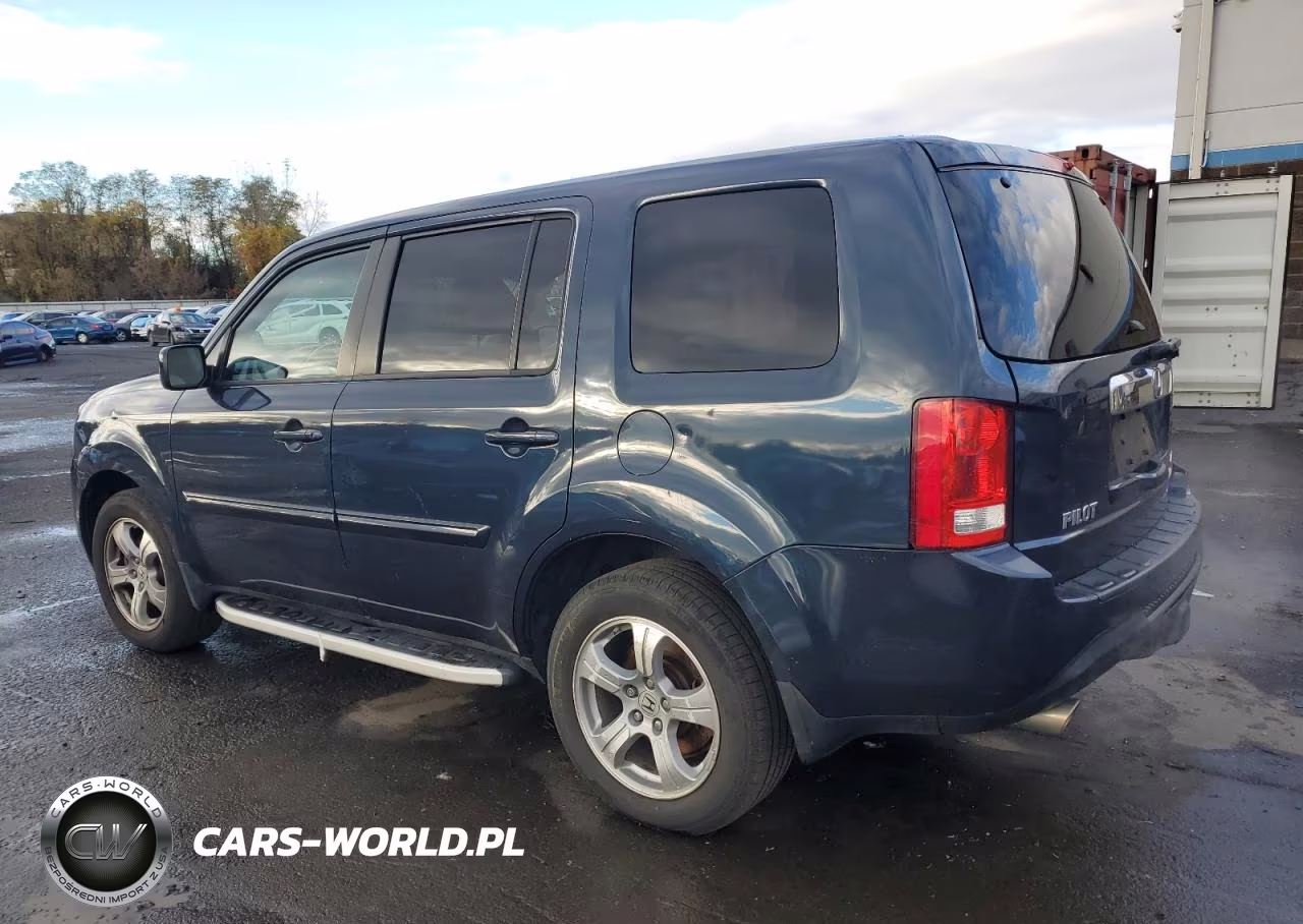 2012 Honda Pilot Exln VIN:5FNYF4H76CB063572 - 2