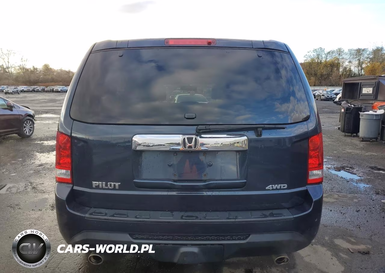 2012 Honda Pilot Exln VIN:5FNYF4H76CB063572 - 6