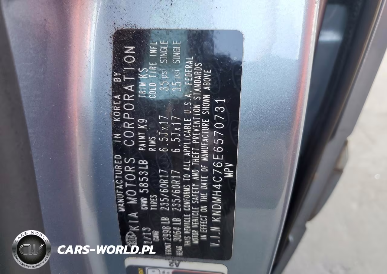 2014 Kia Sedona Ex VIN:KNDMH4C76E6570731 - 13