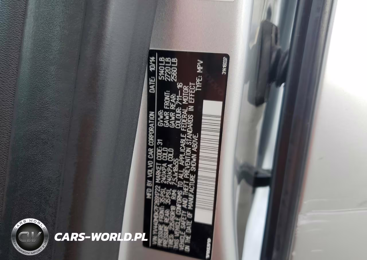 2015 Volv Xc60 T5 Premier VIN:YV440MDK7F2691722 - 13