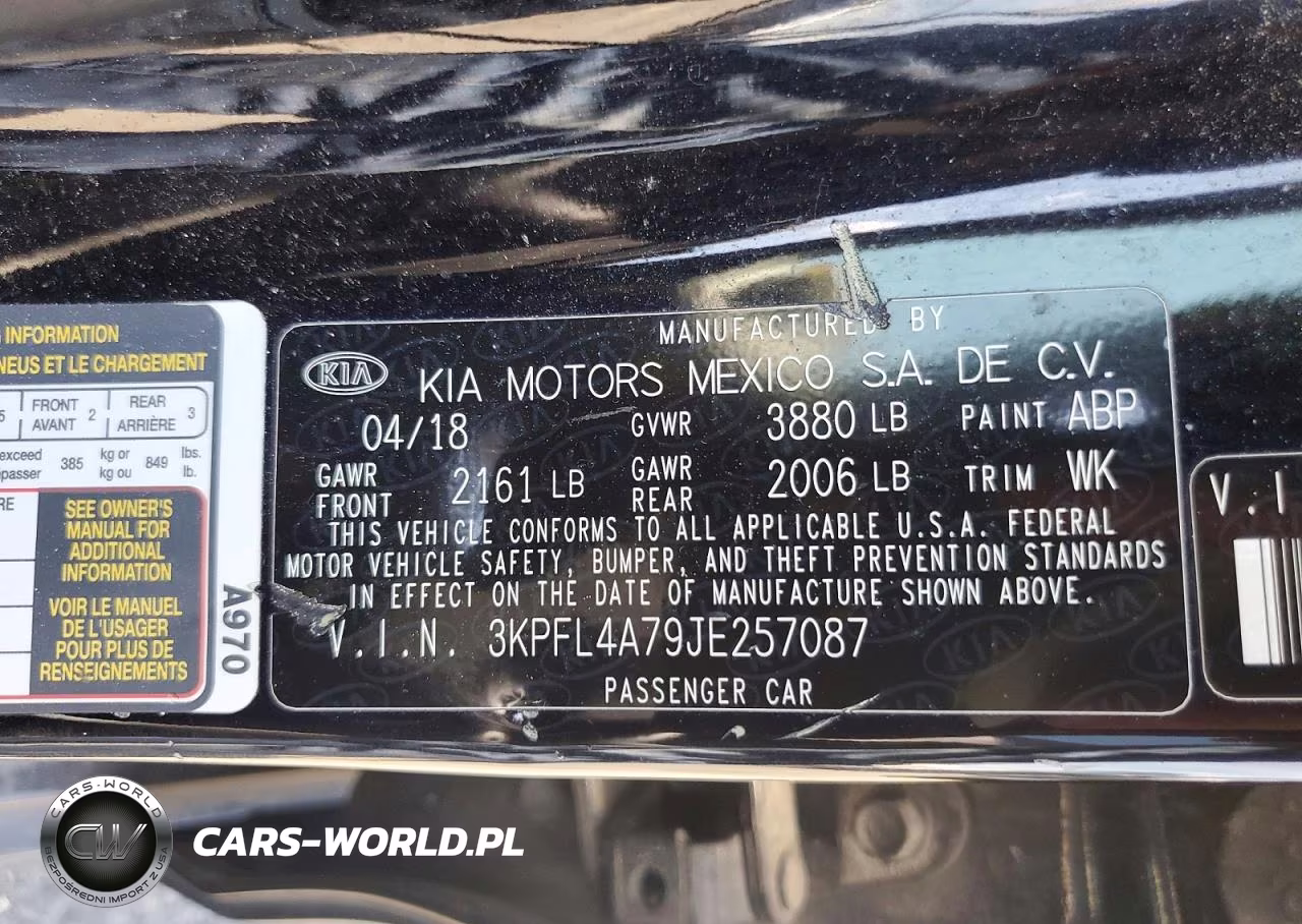2018 Kia Forte Lx VIN:3KPFL4A79JE257087 - 13
