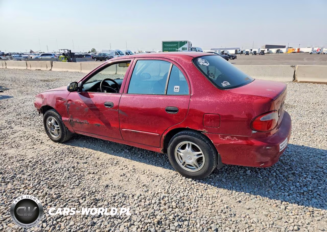 1998 Hyundai Accent Gl VIN:KMHVF24N0WU520024 - 2