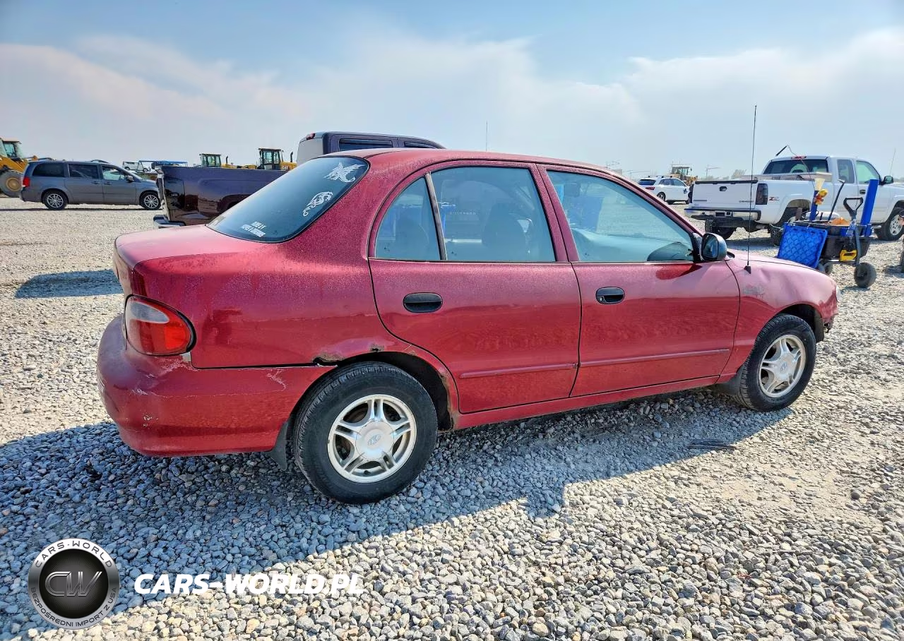 1998 Hyundai Accent Gl VIN:KMHVF24N0WU520024 - 3